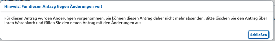 Hinweismeldung