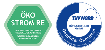 ÖKOSTROM RE und TÜV Nord