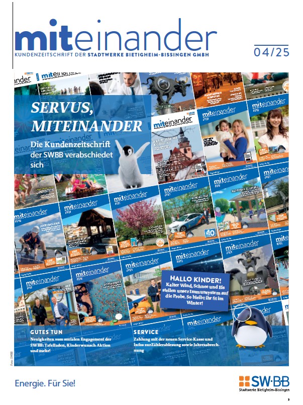 Titelbild des Magazins Miteinander 03/25