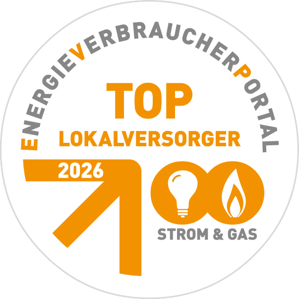 Siegel TOP-Lokalversorger Strom & Gas