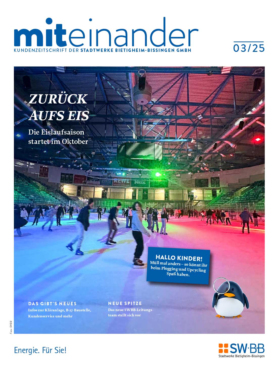 Titelbild des Magazins Miteinander 03/25